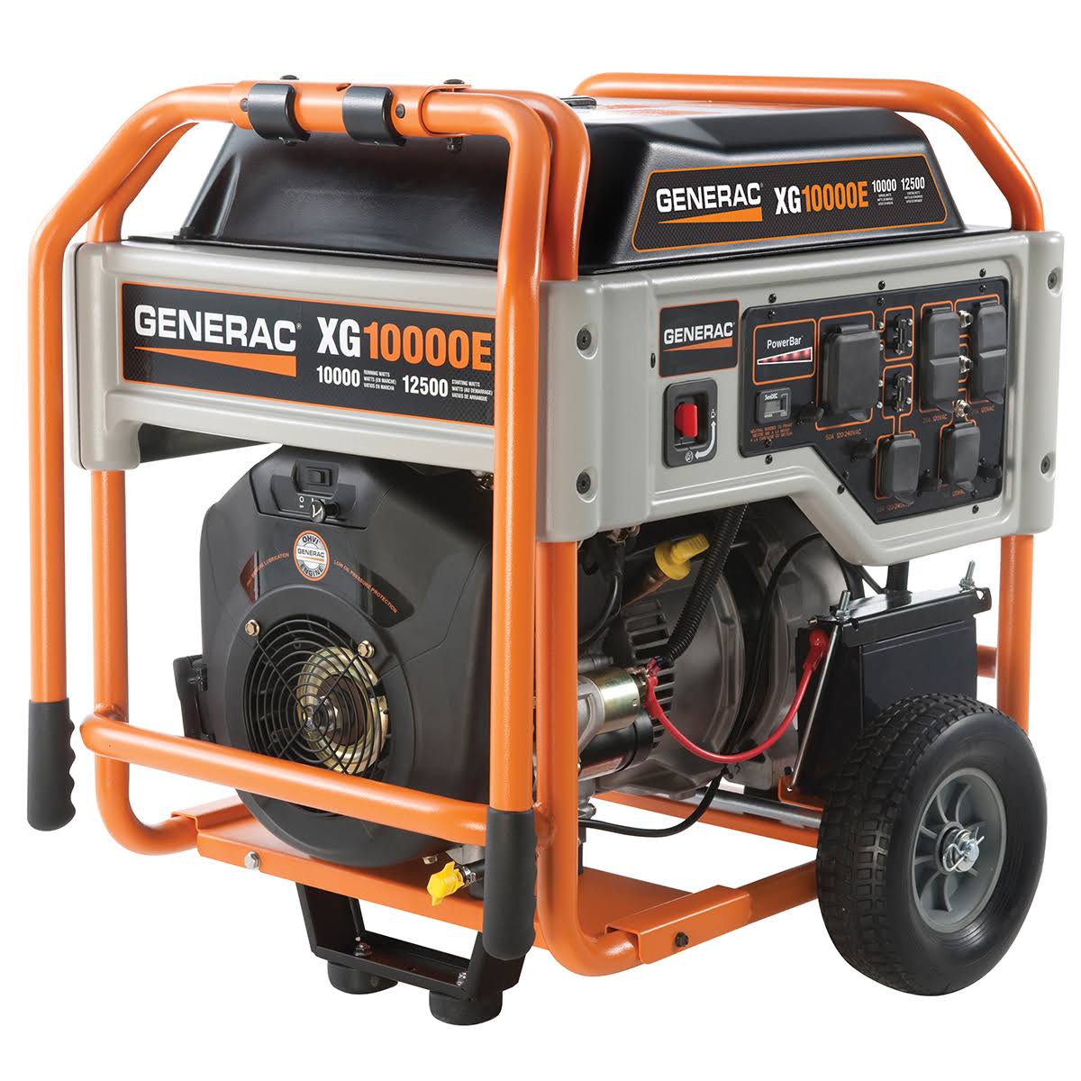 Génératrice portative à démarrage électrique Generac XG10000E de 10 000 watts