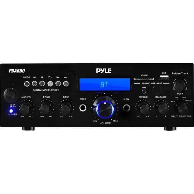 Amplificateur récepteur stéréo Bluetooth Pyle PDA6BU.5