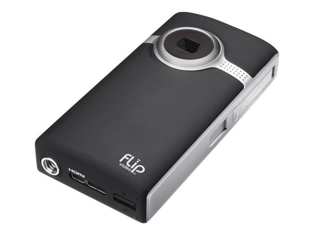 Caméscope Flip UltraHD U2120 noir, autonomie d'enregistrement de 2 heures, 8 Go, 2e génération