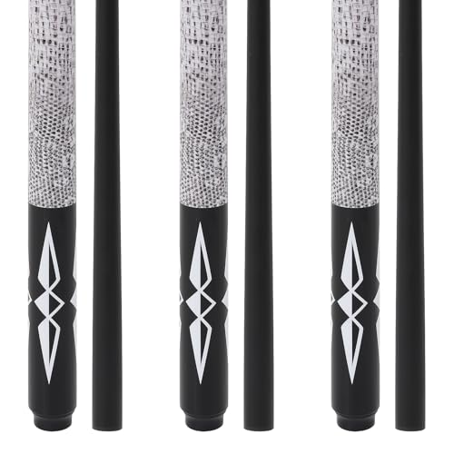 Queues de billard en composite de fibre de verre et graphite 18 oz, 19 oz, 20 oz, 21 oz, 58 pouces