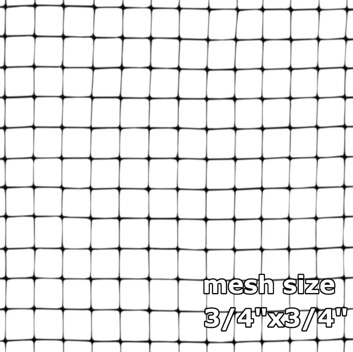 Filet de protection anti-animaux et cervidés OldMacDonald (55 g/m²) 2,3 m x 30 m (mailles 19 x 19 mm)