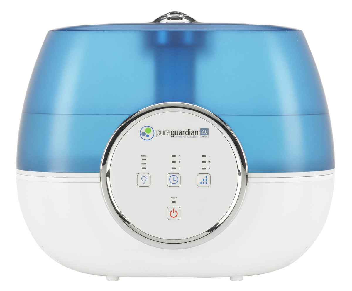 Humidificateur à ultrasons à brume fraîche 120 heures Pureguardian H4750AR – Bleu