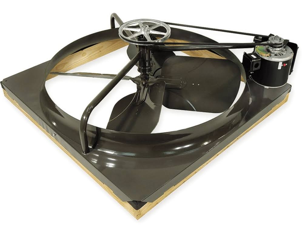 Ventilateur de maison entière à entraînement par courroie 42×22 – 1/2 HP CC4223