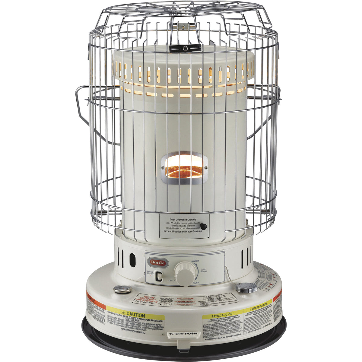 Poêles à pétrole Dyna-Glo, poêle à convection intérieur au pétrole, 23 800 BTU, capacité de chauffage de 1 000 pi²