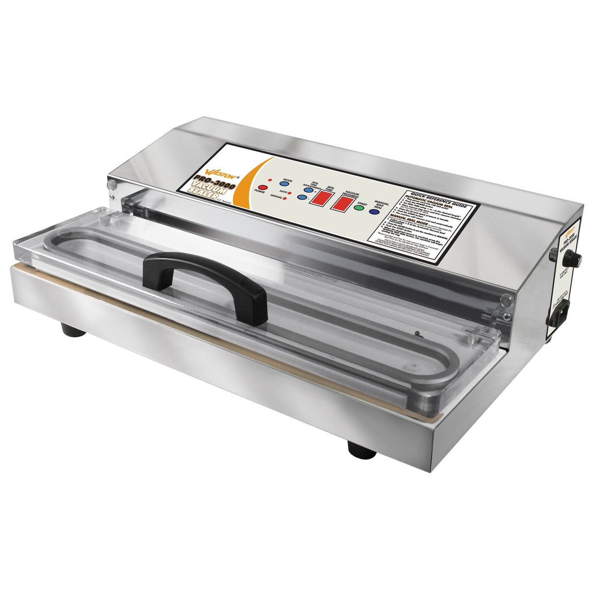 Scelleuse sous vide en acier inoxydable Weston Pro-3000