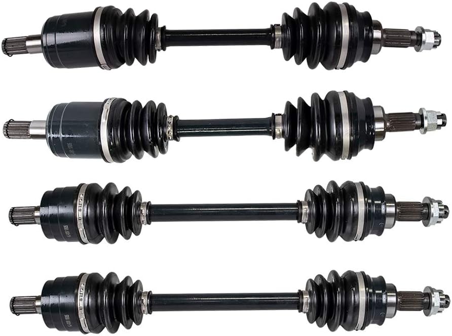 Kit d'essieux avant et arrière haute résistance NICHE pour Honda Rincon TRX650 2003-2004 44250-HN8-003 44350