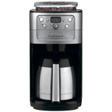 Cafetière automatique 12 tasses Cuisinart DGB-900BC Grind & Brew avec carafe thermique