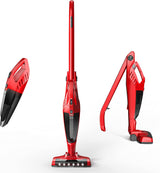 Aspirateur sans fil, aspirateur balai ORFELD 4 en 1 léger, aspirateur vertical, jusqu'à 40 minutes d'autonomie, excellent pour les planchers de bois franc, les tapis, les poils d'animaux et la voiture