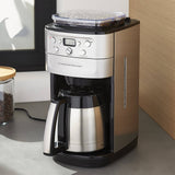 Cafetière automatique 12 tasses Cuisinart DGB-900BC Grind & Brew avec carafe thermique