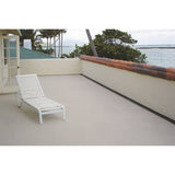 Revêtement de terrasse solide à base d'eau Gacodeck Gacoflex, couleur étain, 3,5 gallons.