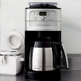Cafetière automatique 12 tasses Cuisinart DGB-900BC Grind & Brew avec carafe thermique