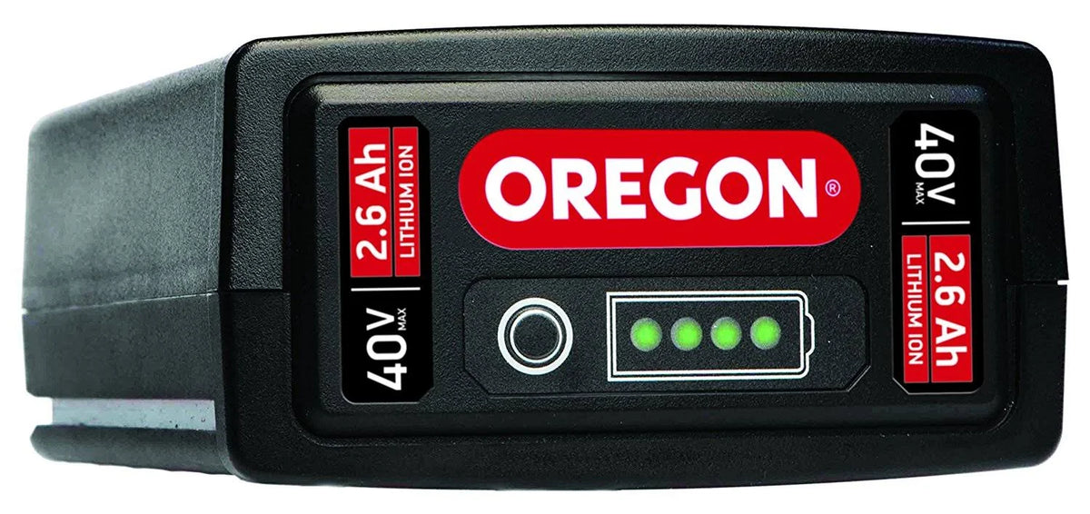 Bloc-batterie lithium-ion Oregon 585527 sans fil 40V Max 2,6 Ah