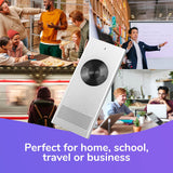 Traducteur instantané bidirectionnel Muama Enence. Traduction portable en temps réel en 36 langues différentes. Parfait comme dictionnaire de poche et pour l'apprentissage, les voyages et les communications professionnelles.