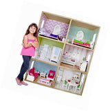 Maison de poupée My Girl's pour poupées de 46 cm, style moderne