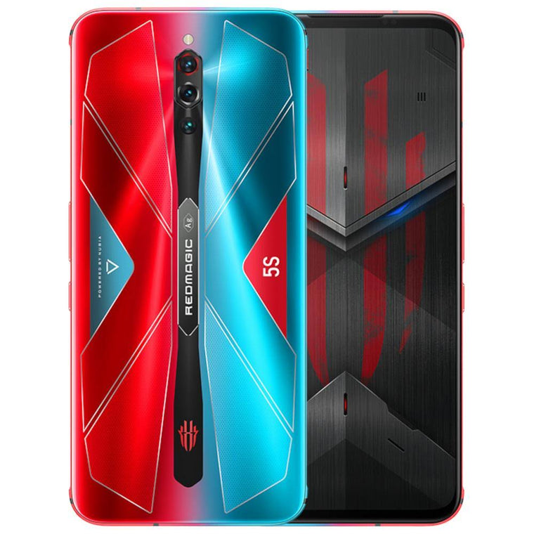 Smartphone de jeu Nubia Red Magic 5S 256 Go 12 Go RAM double SIM (Global, débloqué) Pulse