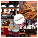 Chauffe-plat professionnel WeChef 43, rampe chauffante électrique 1100 W, lampe chauffante en acier inoxydable pour restaurant