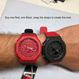 G-Shock GA2100-4A – Rouge