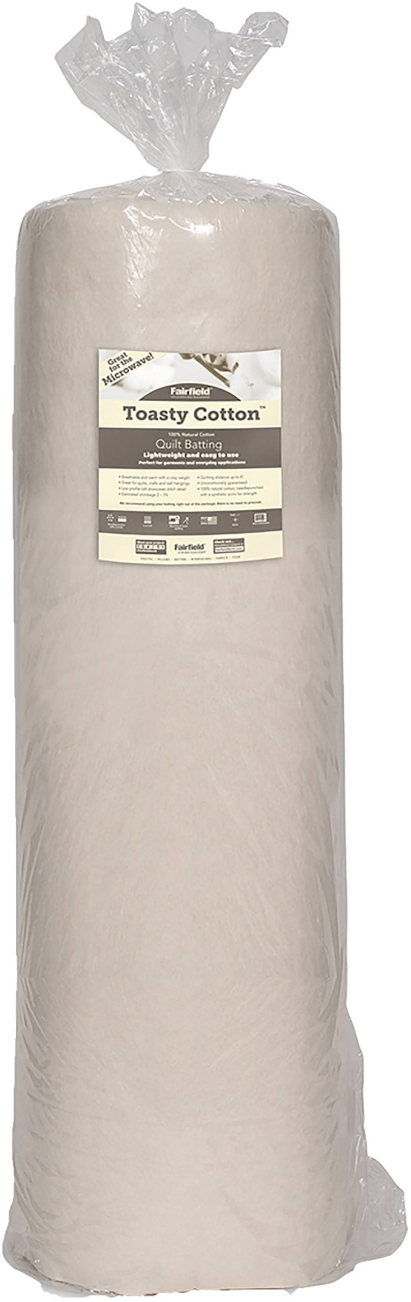 Ouate de coton Fairfield Toasty - 90 pouces x 25 yards FAB : MI