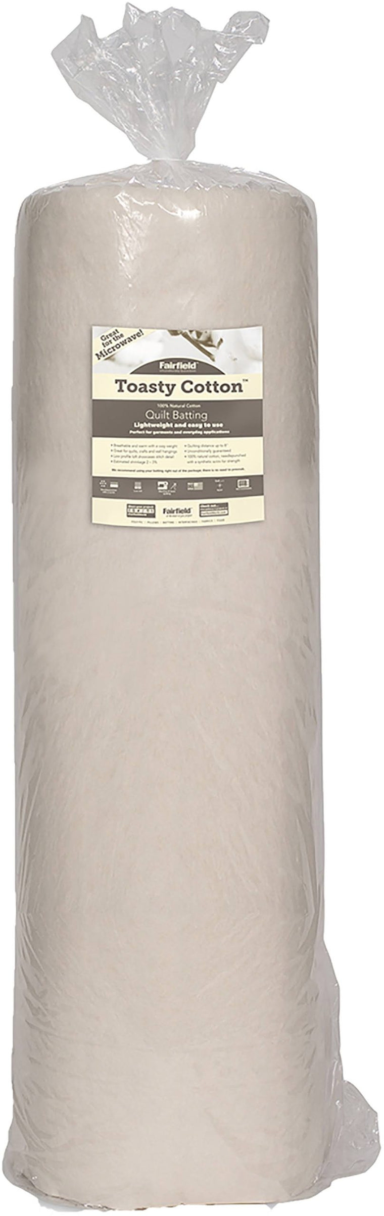 Ouate de coton Fairfield Toasty - 90 pouces x 25 yards FAB : MI