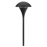 Kichler 15236BKT Eclipse, Borne d'éclairage extérieur 1 lumière 120 V, noir texturé