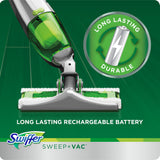 Kit balai aspirateur sans fil Swiffer Sweep + VAC pour poils d'animaux, aspirateur balai rechargeable – L'unité
