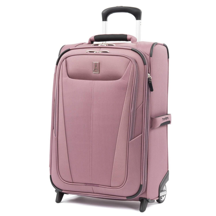 Travelpro Maxlite 5 22×22 Expandable Carry-On Rollaboard, Dusty Rose