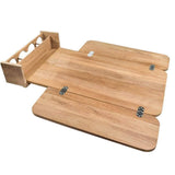Table de cockpit Whitecap avec rallonges pliantes et porte-gobelets – Capacité 4 personnes