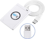 Lecteur/graveur de cartes à puce sans contact NFC RFID ACR122U, lecteur/graveur de cartes à puce sans contact NFC RFID ACR122U / USB + 5 cartes IC ACR122U RFID Smart Card NFC
