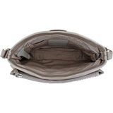 Sac bandoulière organisateur Brighton Jagger, coloris Zinc Pearl