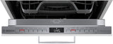 Bosch – Lave-vaisselle encastrable intelligent série 800 de 18 po avec commande sur le dessus, 3e panier et 44 dBA – Prêt pour panneau personnalisé