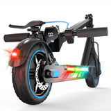 Trottinette électrique pour adultes, vitesse maximale de 30/40 km/h, autonomie de 34/40/56 km, moteur 350/500/600 W avec contrôle par application, pneus gonflables de 8,5/10 pouces, trottinette pliable avec contrôle par application, certifiée UL 2272