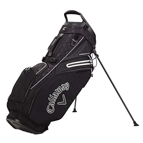 Sac trépied Callaway Golf 2021 Fairway 14, Noir/Logo/Gris anthracite