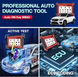 Outil de diagnostic OBD2 bidirectionnel THINKCAR THINKTOOL PRO pour tous les systèmes, 31+ fonctions de réinitialisation, programmation de clés, codage de variante, AutoAuth pour FCA SGW, 2 ans de mises à jour gratuites