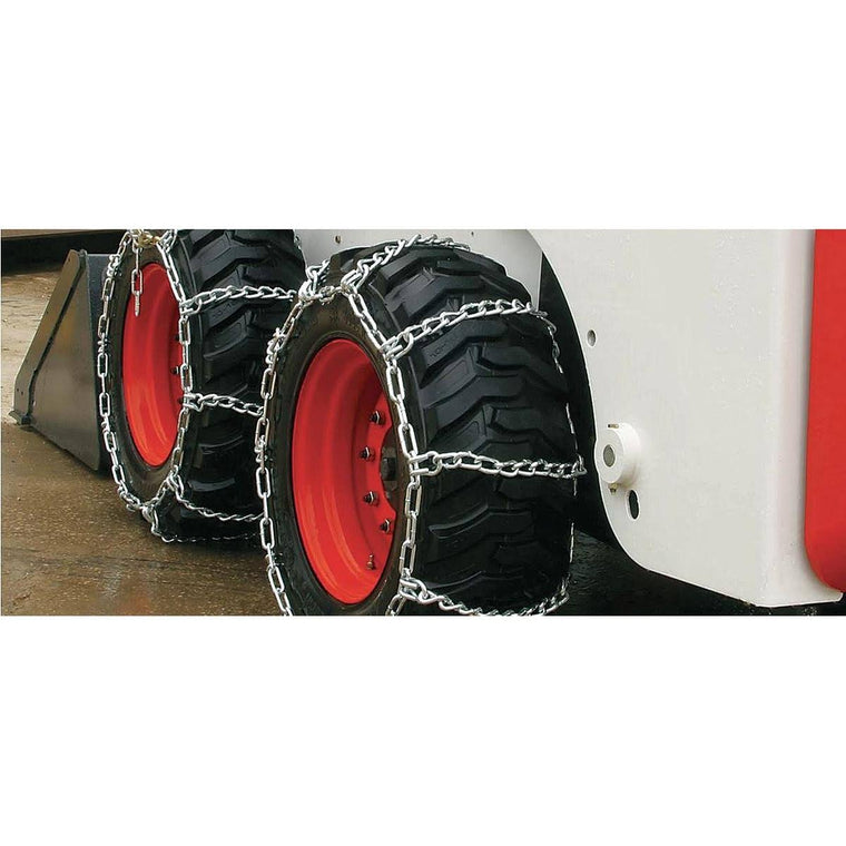 Chaîne à pneus Peerless 342955, chaîne pour chargeuse compacte, paire