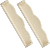 Étagère murale pour maison de poupée, mini étagères en bois, échelle 1:12, modèles de rangement en bois miniatures pour accessoires de mobilier de maison de poupée