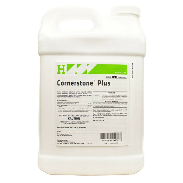 Désherbant herbicide non sélectif Cornerstone Plus, 2,5 gallons