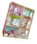 Maison de poupée My Girl's pour poupées de 46 cm, style moderne
