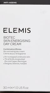 Crème de jour énergisante pour peaux mixtes Elemis Biotec 30 ml