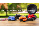 Grillbot BUN3:RED Robot nettoyeur de barbecue automatique pour extérieur avec mallette de transport, Rouge