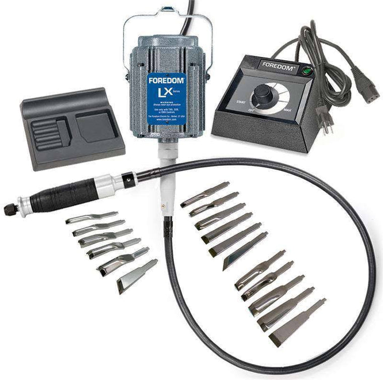 Kit de sculpture sur bois Foredom K.2252, 115 volts