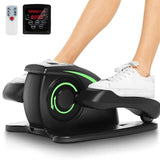 Vélo elliptique sous bureau ANCHEER – Appareil de pédalage silencieux pour seniors, bureau et domicile, équipement d'entraînement des jambes assis à faible impact, écran LCD intelligent, télécommande