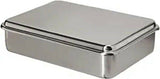 Moule à gâteau couvert Lindy's 8W44 en acier inoxydable 9 x 13 pouces
