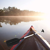 2 pagaies de kayak télescopiques pour bateau de rafting ou canoë en alliage d'aluminium et plastique
