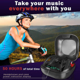 Écouteurs sans fil Bluetooth TBI Pro PowerPro5989 avec micro, noir