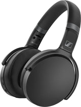 Casque sans fil SENNHEISER HD 450BT Bluetooth 5.0 avec réduction de bruit active – 30 heures d'autonomie, recharge rapide USB-C, bouton d'assistant vocal, pliable – Noir