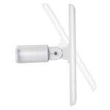 Caméra Ring Spotlight à batterie avec panneau solaire, pack de 1, blanc