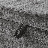 Banc de rangement pour chambre à coucher mikibama Teddy, bout de lit, pouf ottoman de 98,8 cm avec rangement, tissu sherpa, banc d'entrée avec pieds en métal doré