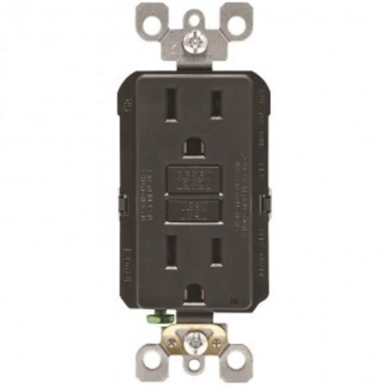 Fab R04-GFNT1-0KE Prise GFCI 15A & 125V Noir