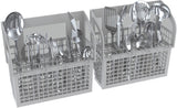 Bosch – Lave-vaisselle encastrable série 800 avec commande sur le dessus, CrystalDry, cuve en acier inoxydable, 3e panier, 40 dBa – Acier inoxydable