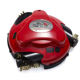 Grillbot BUN3:RED Robot nettoyeur de barbecue automatique pour extérieur avec mallette de transport, Rouge